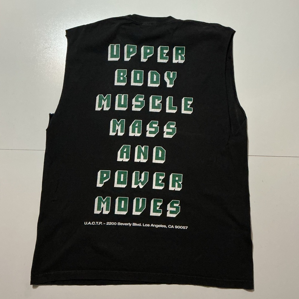 Undefeated X UACTP Fit Upper Body Muscle Mass & Graphic Cutoff Tank Top T-Shirt